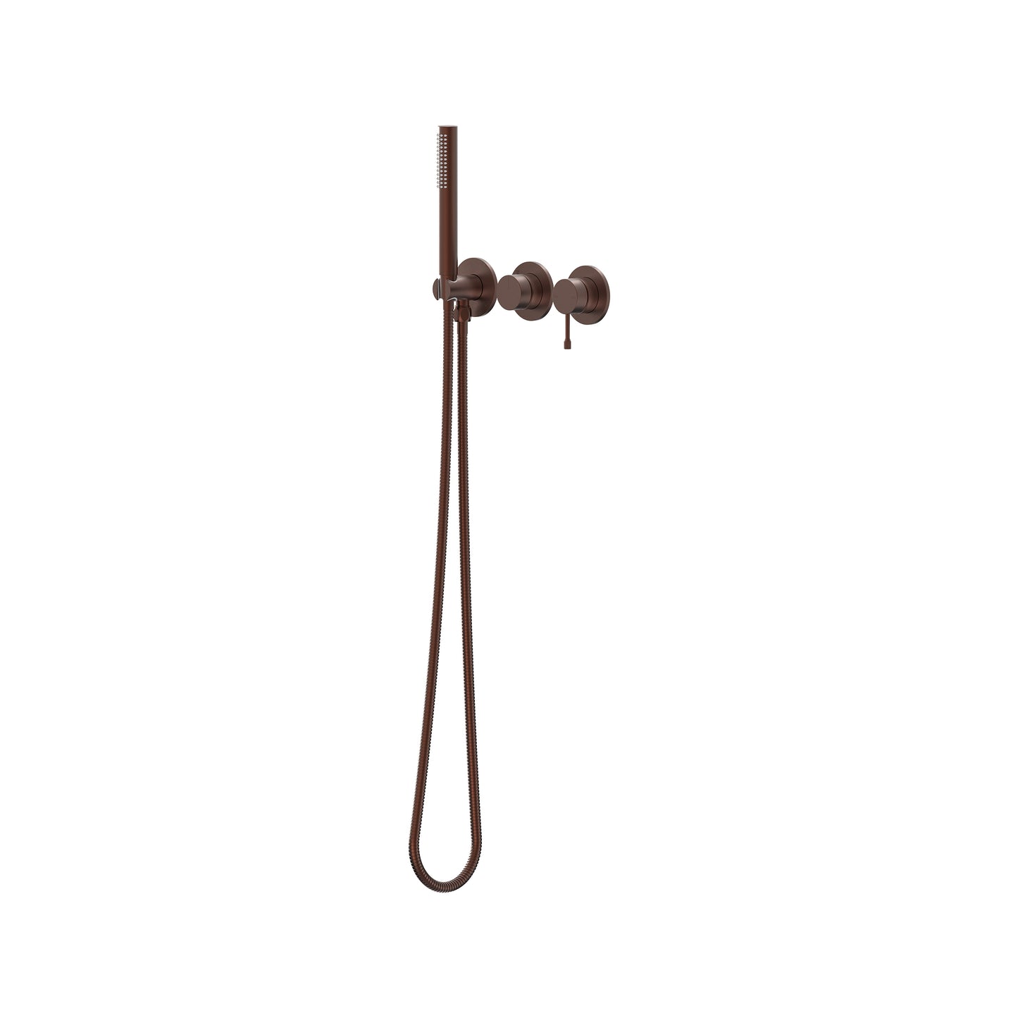 Leora Wall Mixer with Diverter & Hand Shower Trim Kit