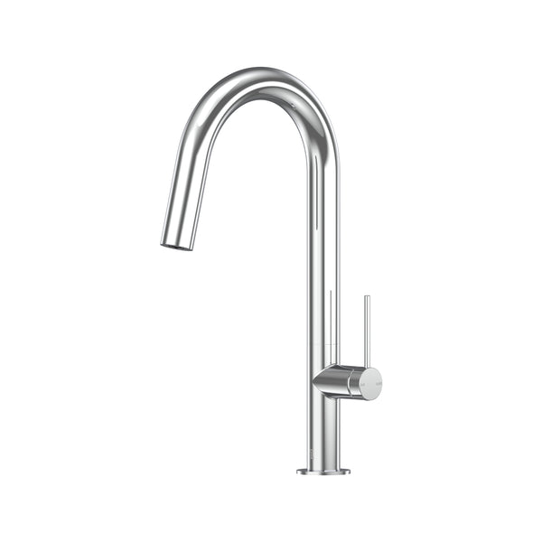 Argia Sink Mixer 200 Curved Spout Lead Free - Chrome