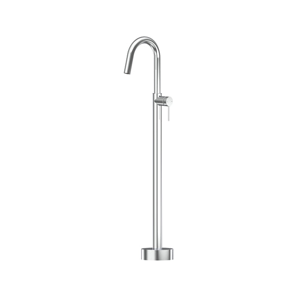 Argia Floor Mounted Bath Mixer Lead Free - Chrome