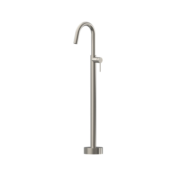 Argia Floor Mounted Bath Mixer Lead Free - Brushed Nickel [PVD]
