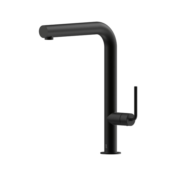 Meira Sink Mixer 220 Right Angle Spout Lead Free - Matte Black [Electroplated]