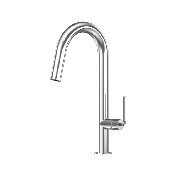 Meira Sink Mixer 200 Curved Spout Lead Free - Chrome