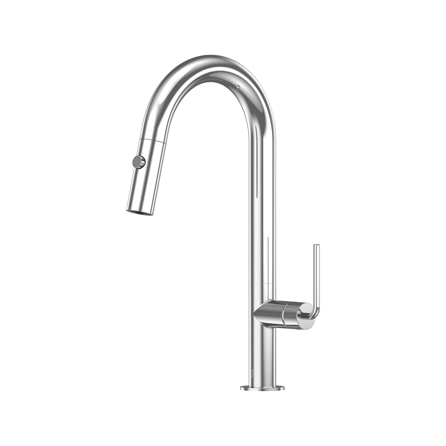 Meira Pull Out Spray Sink Mixer 200 Curved Spout Lead Free