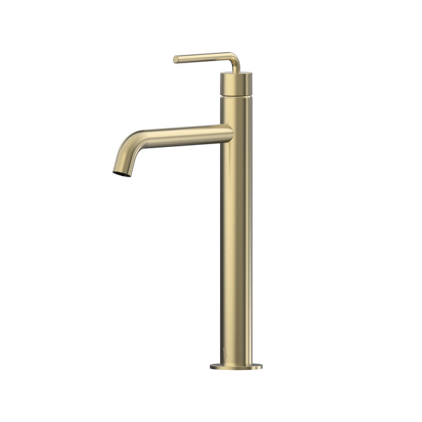 Meira Tall Basin Mixer Lead Free - Brushed Gold [PVD]