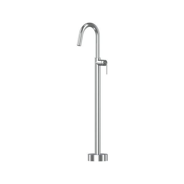 Meira Floor Mounted Bath Mixer Lead Free - Chrome