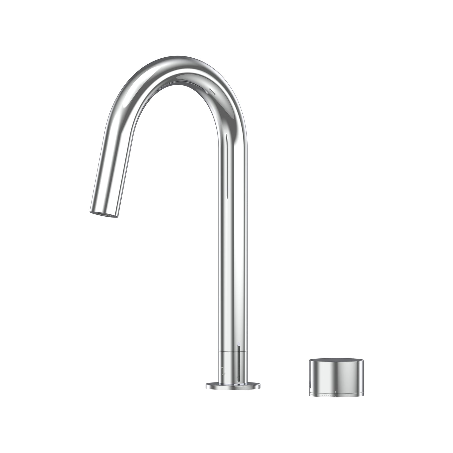 Cahya Hob Progressive Sink Mixer Set 200 Curved Spout Brushed Gold Lead Free