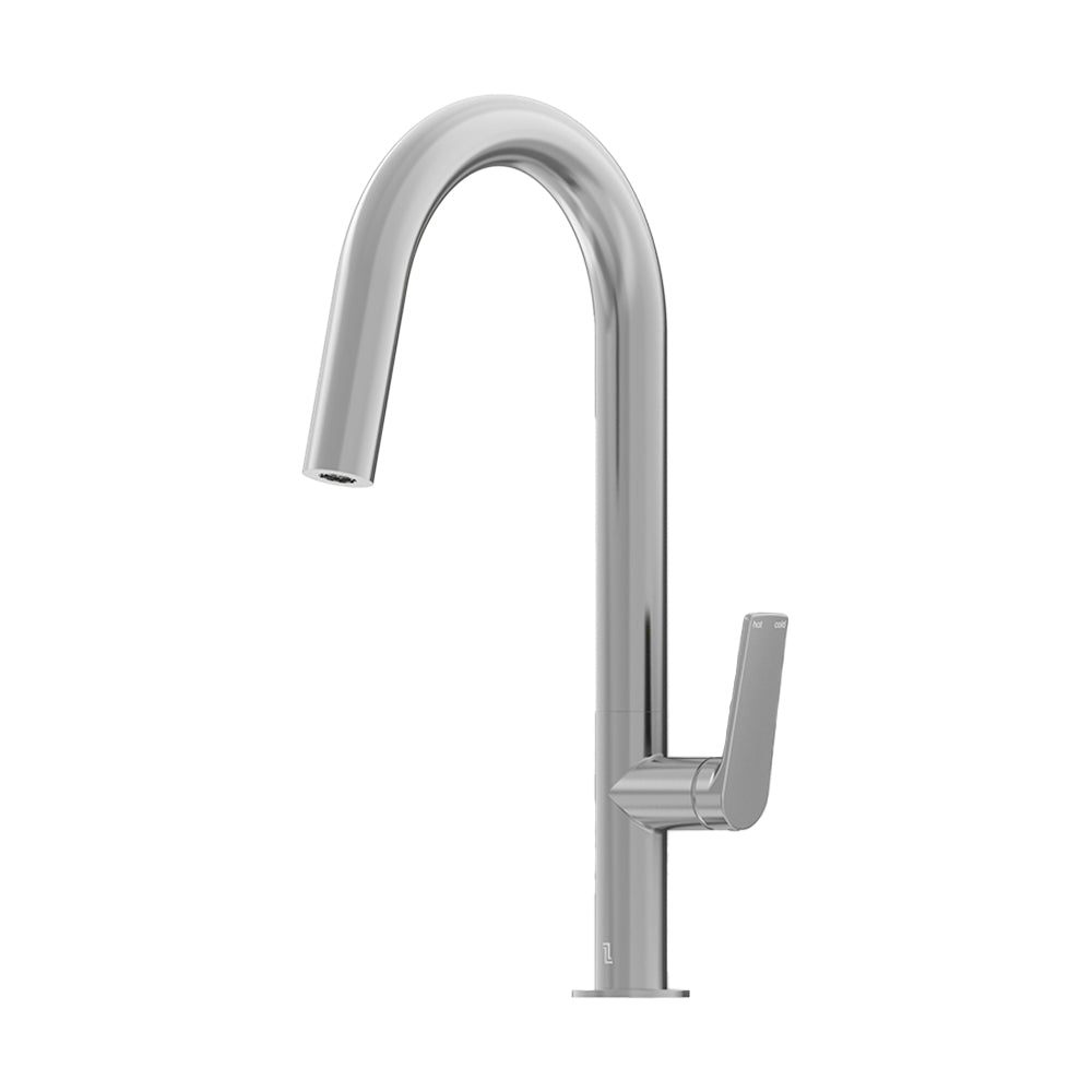 Sereia Sink Mixer 200 Curved Spout Lead Free