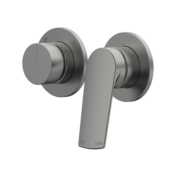 Sereia Shower/Wall Mixer with Diverter Lead Free - Gun Metal [PVD]