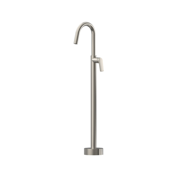 Sereia Floor Mounted Bath Mixer Lead Free - Brushed Nickel [PVD]
