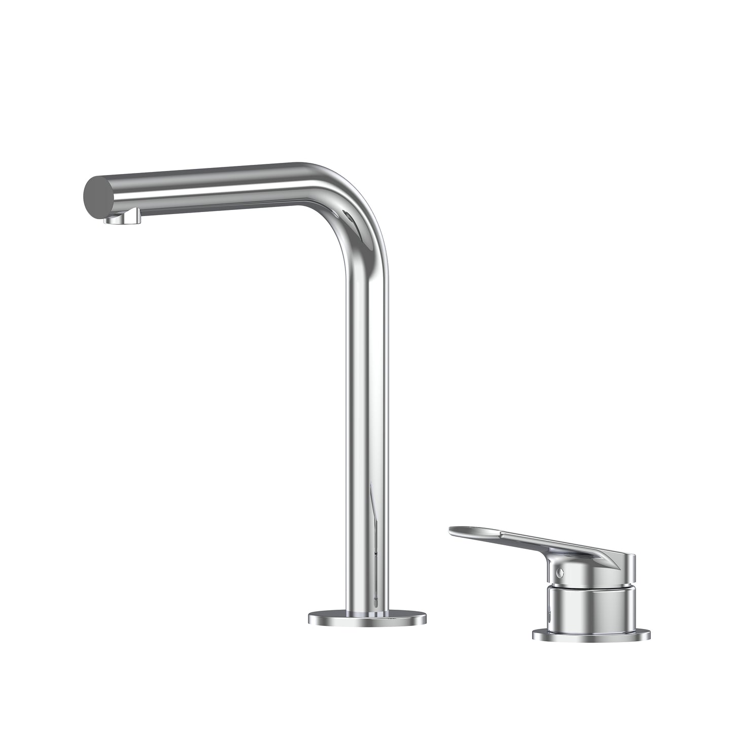 Sereia Hob Basin Mixer Set 175 Right Angle Spout Lead Free