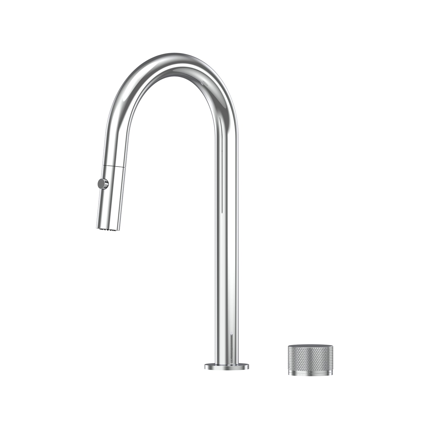 Leggero Hob Progressive Pull Out Spray Sink Mixer Set 200 Curved Spout Lead Free