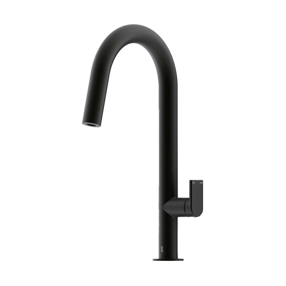 Lekki Sink Mixer 200 Curved Spout Lead Free