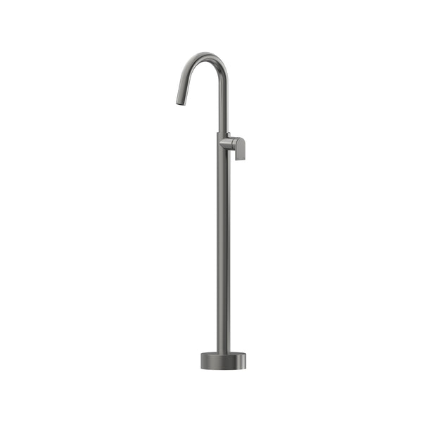 Lekki Floor Mounted Bath Mixer Lead Free - Gun Metal [PVD]