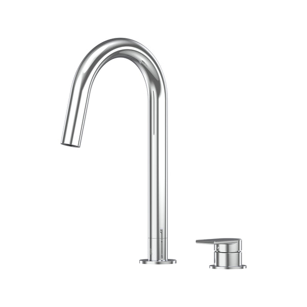 Lekki Hob Sink Mixer Set 200 Curved Spout Lead Free