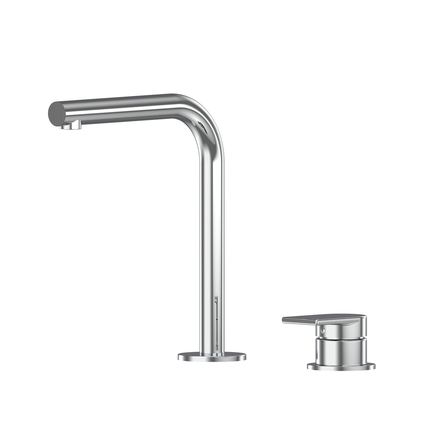 Lekki Hob Basin Mixer Set 175 Right Angle Spout Lead Free