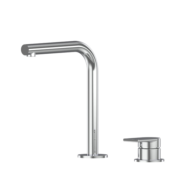 Lekki Hob Basin Mixer Set 175 Right Angle Spout Lead Free