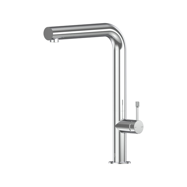 Leora Sink Mixer 220 Right Angle Spout Lead Free - Chrome