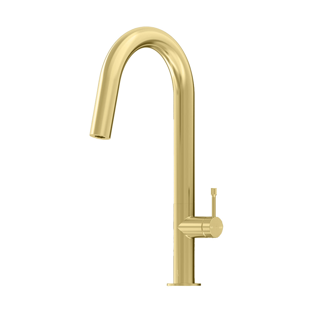 Leora Sink Mixer 200 Curved Spout Lead Free