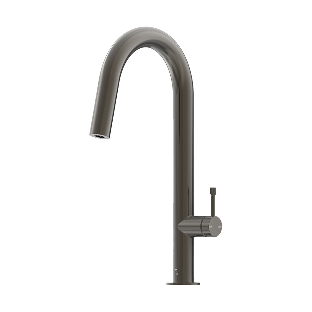 Leora Sink Mixer 200 Curved Spout Lead Free