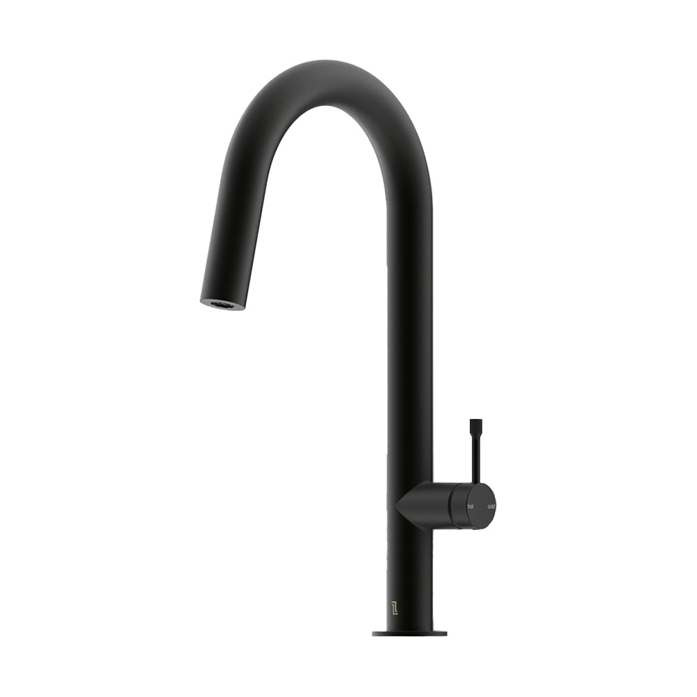 Leora Sink Mixer 200 Curved Spout Lead Free