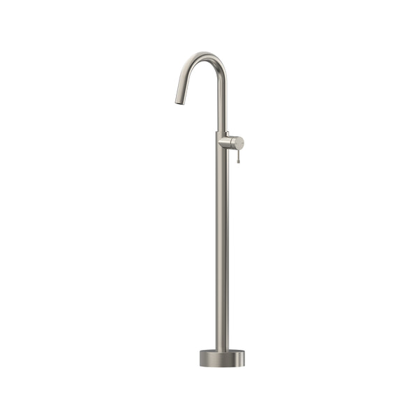 Leora Floor Mounted Bath Mixer Lead Free - Brushed Nickel [PVD]