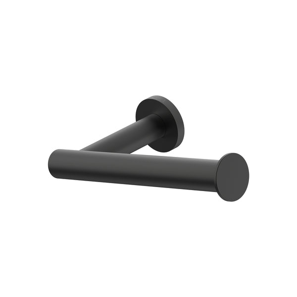 Argia Toilet Roll Holder - Matte Black [Electroplated]