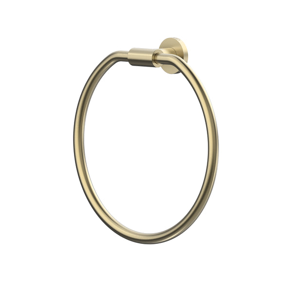 Argia Hand Towel Ring - Brushed Gold [PVD]