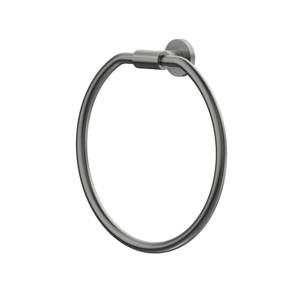 Argia Hand Towel Ring - Gun Metal [PVD]
