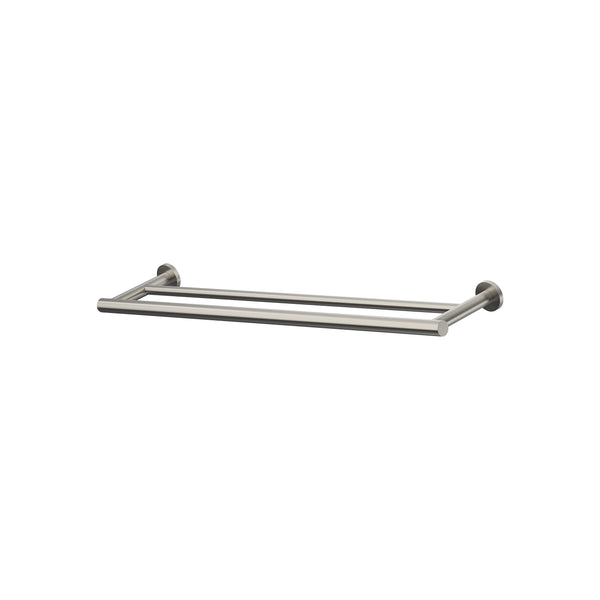 Argia Double Towel Rail 600 - Brushed Nickel [PVD]