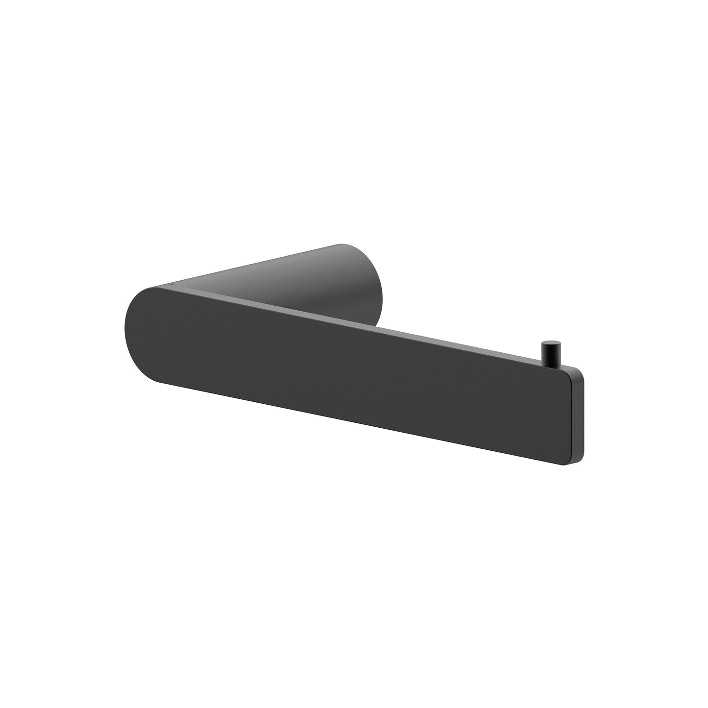 Cahya Toilet Roll Holder - Matte Black [Electroplated]