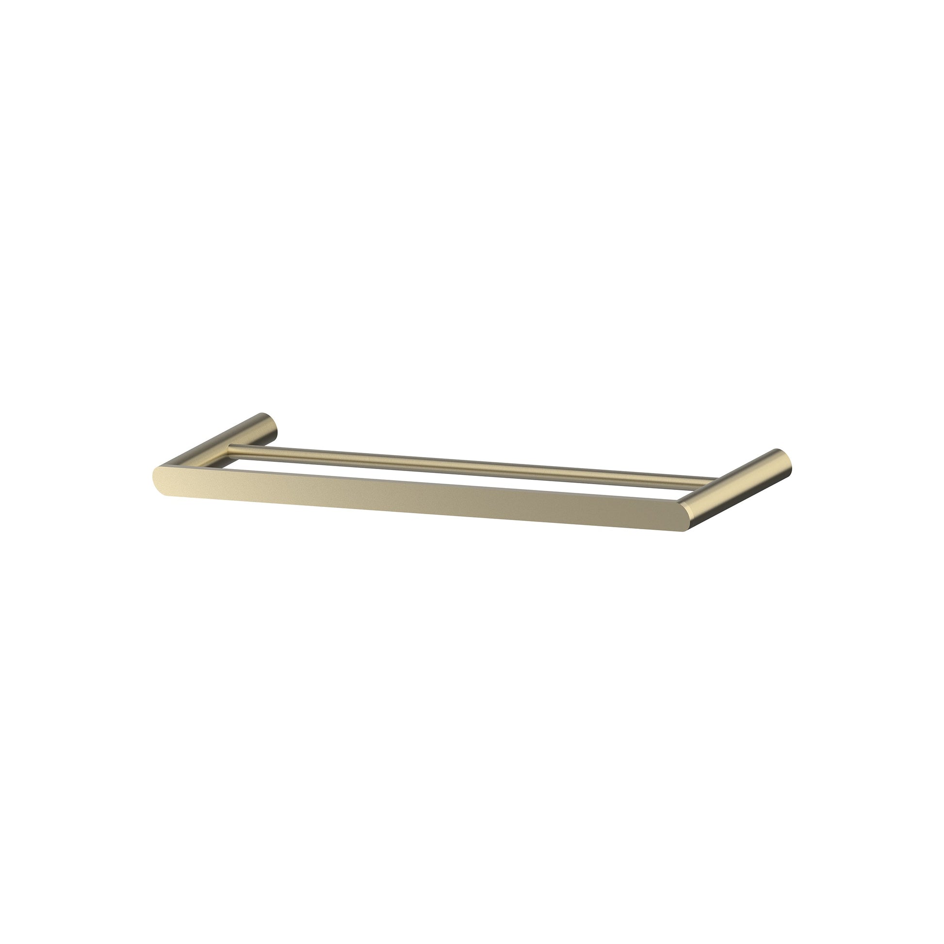 Cahya Double Towel Rail 600 - Brushed Gold [PVD]