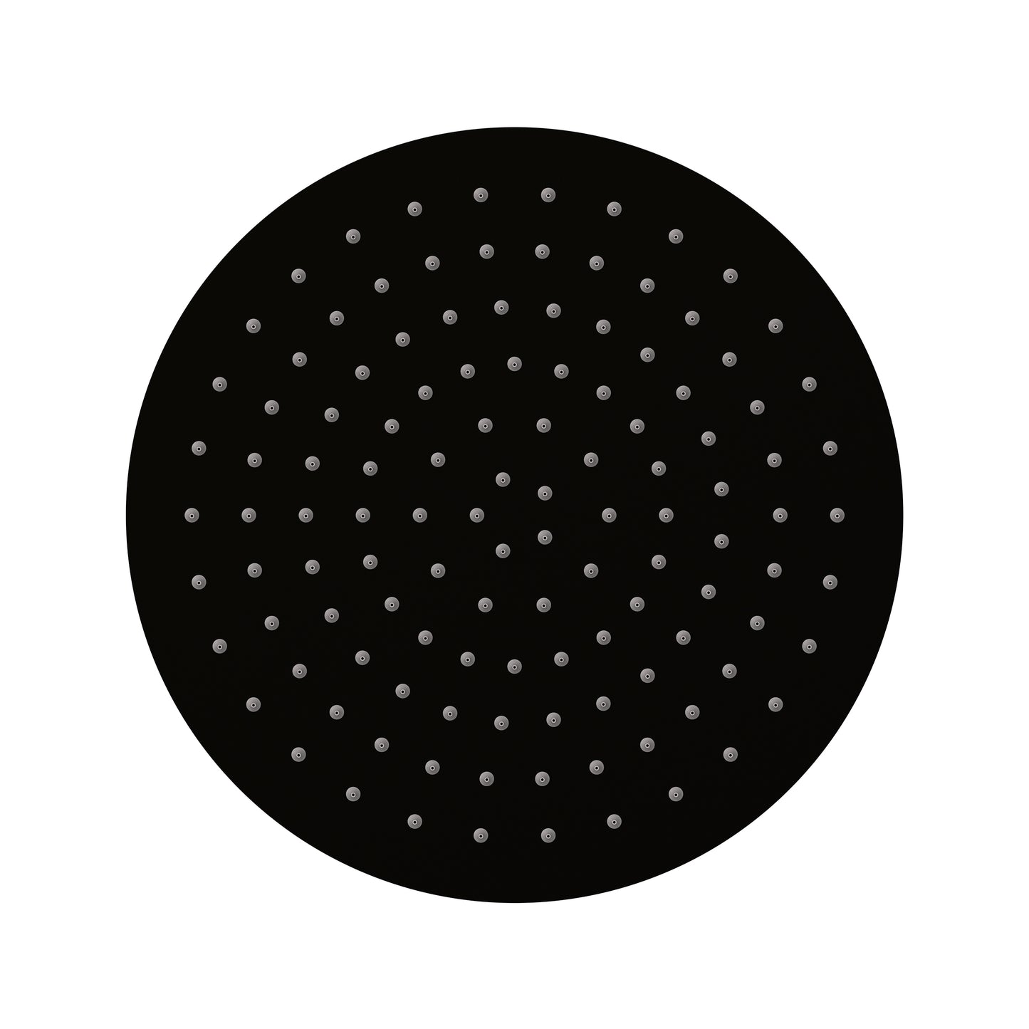 Elanna Rain Shower Head 300 Round - Matte Black [PVD] 