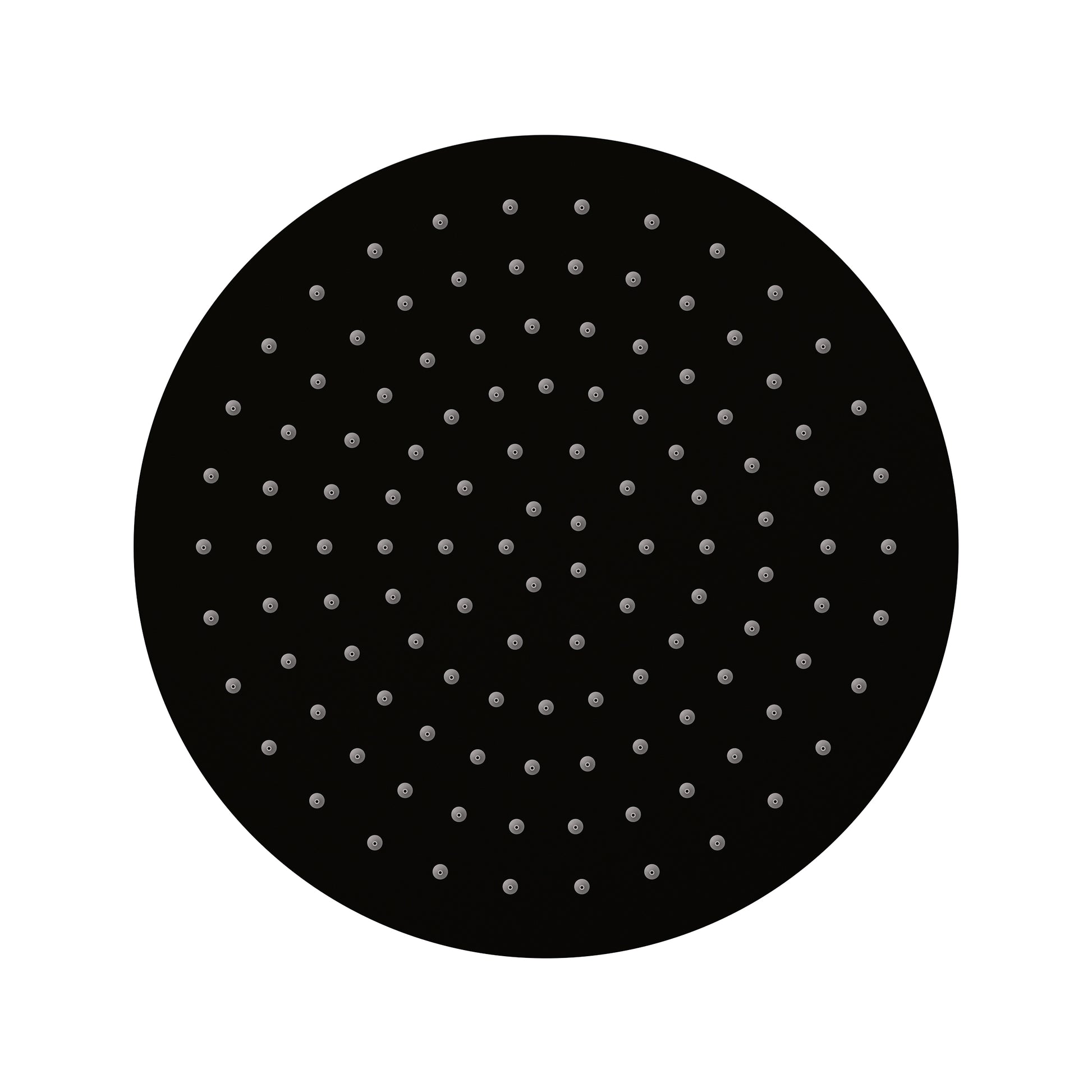 Elanna Rain Shower Head 300 Round - Matte Black [PVD] 