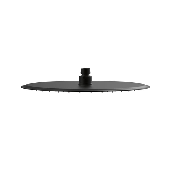 Elanna Rain Shower Head 300 Round - Matte Black [Electroplated]