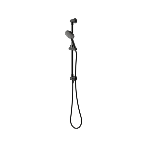 Elanna Rail Hand Shower Top Inlet - Matte Black [Electroplated]