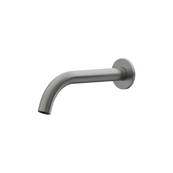 Leggero Wall Basin/Bath 220 Curved Spout Lead Free - Gun Metal [PVD]