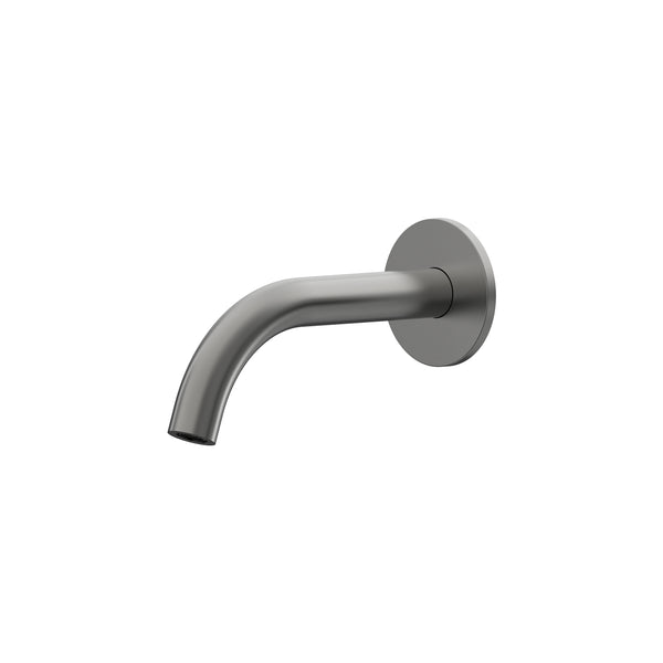 Argia Wall Basin/Bath 180 Curved Spout - Gun Metal [PVD]