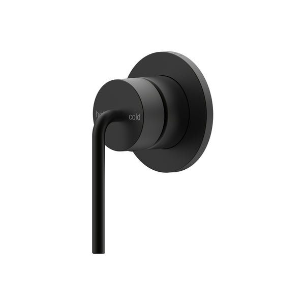 Meira Shower/Wall Mixer Trim Kit - Matte Black [Electroplated]