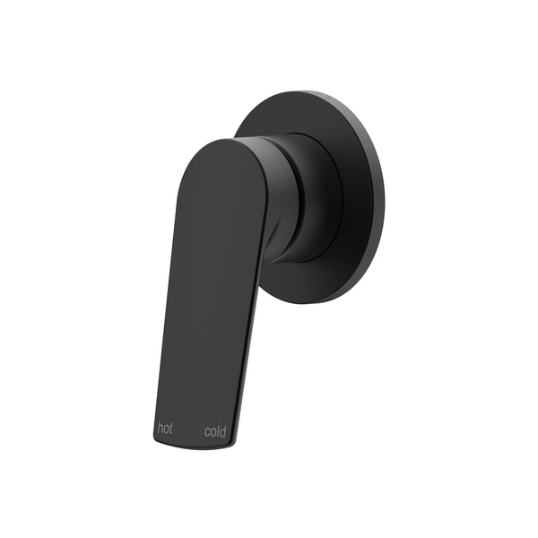 Sereia Shower/Wall Mixer Trim Kit - Matte Black [Electroplated]