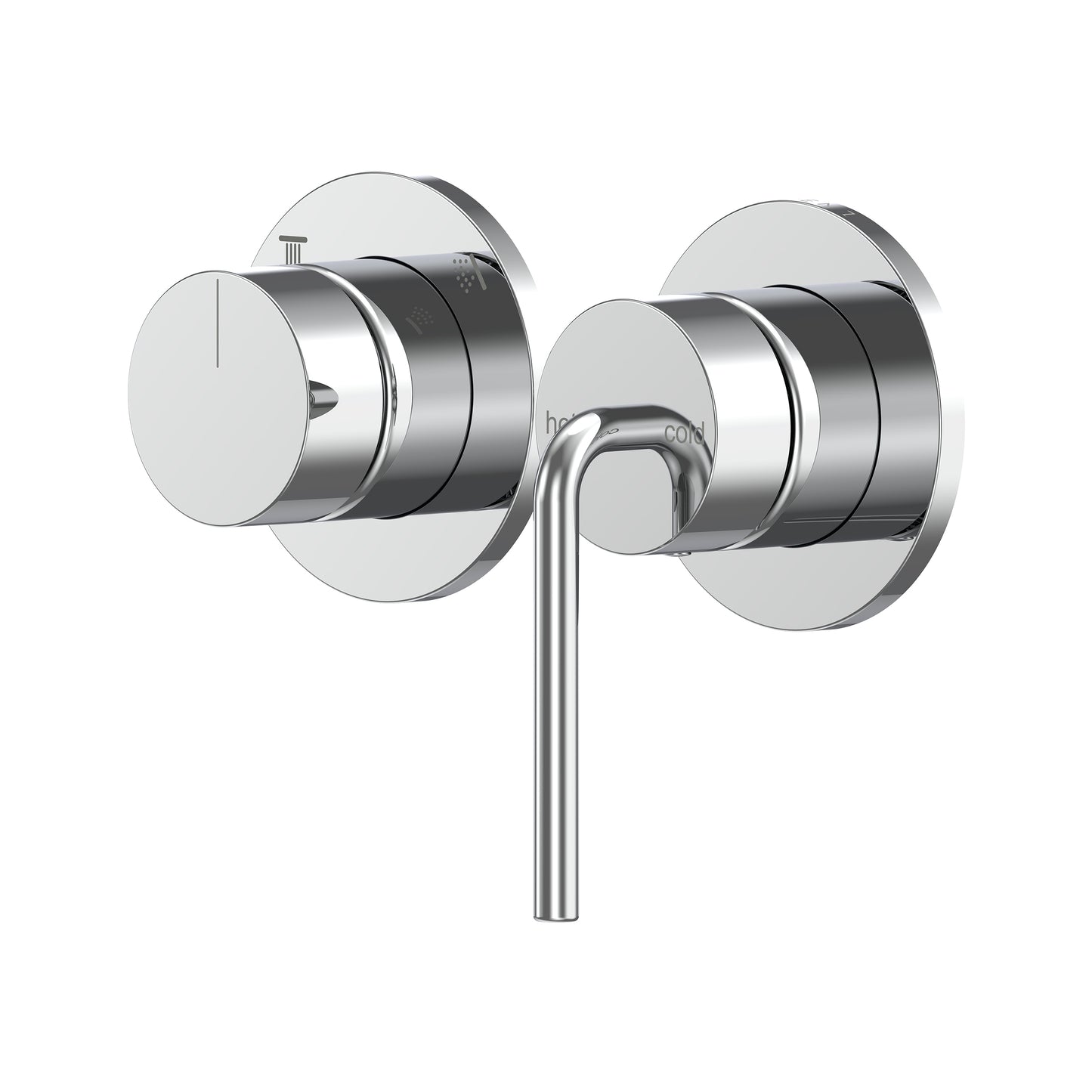 Meira Shower/Wall Mixer with Diverter Trim Kit