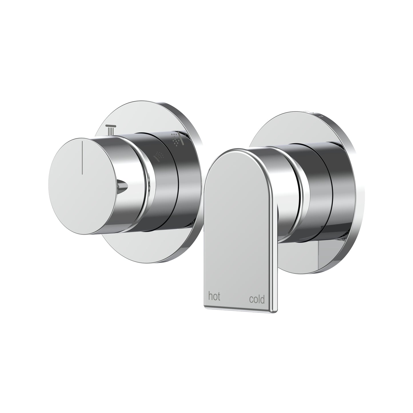 Lekki Shower/Wall Mixer with Diverter Trim Kit