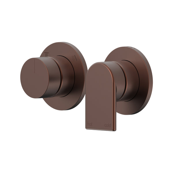 Lekki Shower/Wall Mixer with Diverter Trim Kit