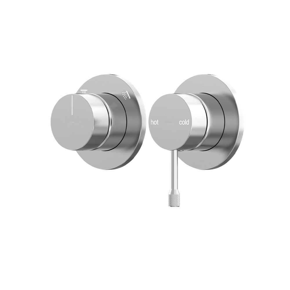 Leora Shower/Wall Mixer with Diverter Trim Kit