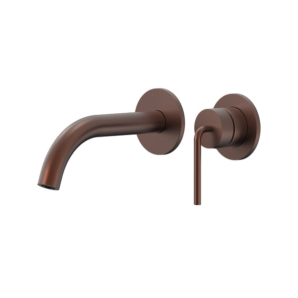 Meira Wall Basin/Bath Mixer Set 180 Curved Spout Trim Kit Lead Free