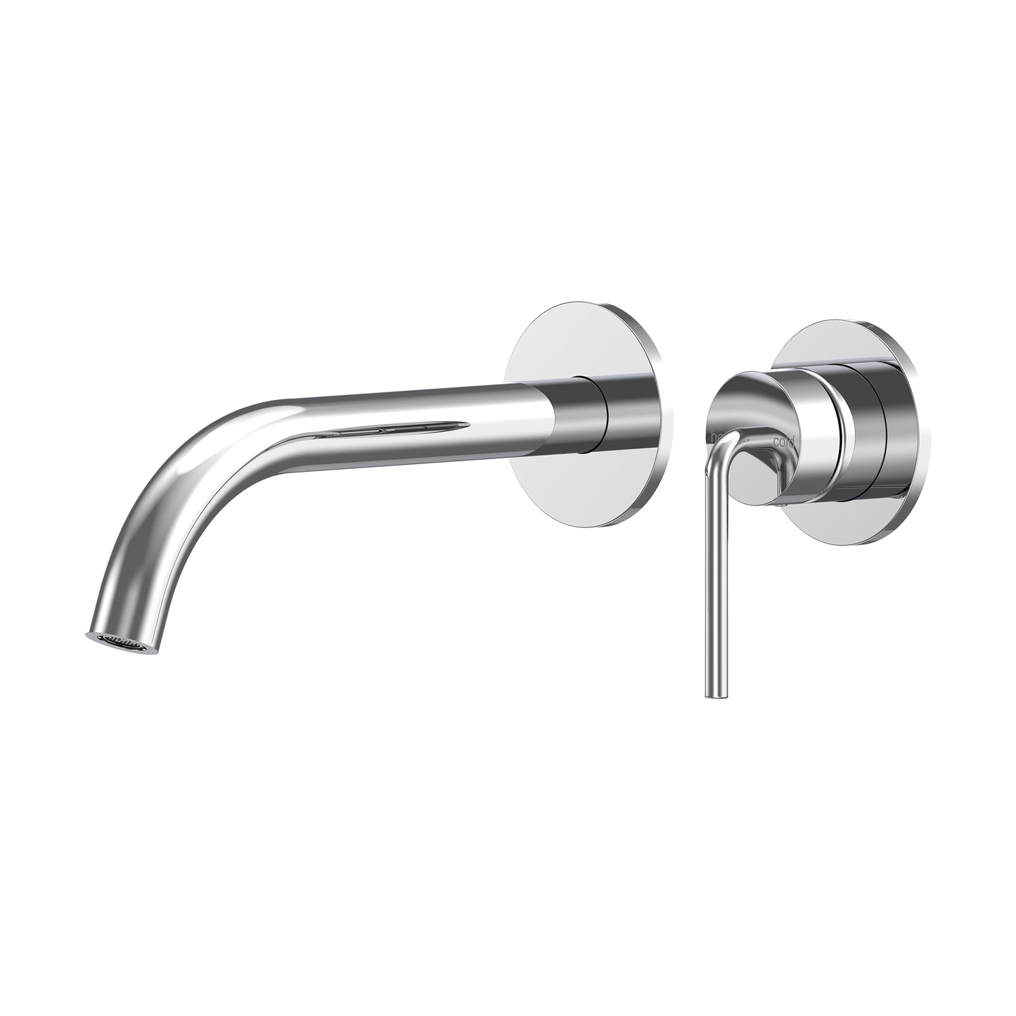 Meira Wall Basin/Bath Mixer Set 220 Curved Spout Trim Kit Lead Free