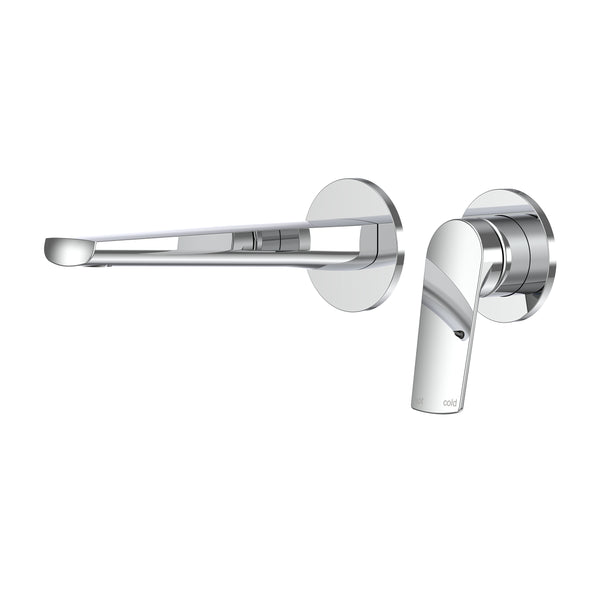 Sereia Wall Basin/Bath Mixer Set 200 Spout Trim Kit Lead Free - Chrome