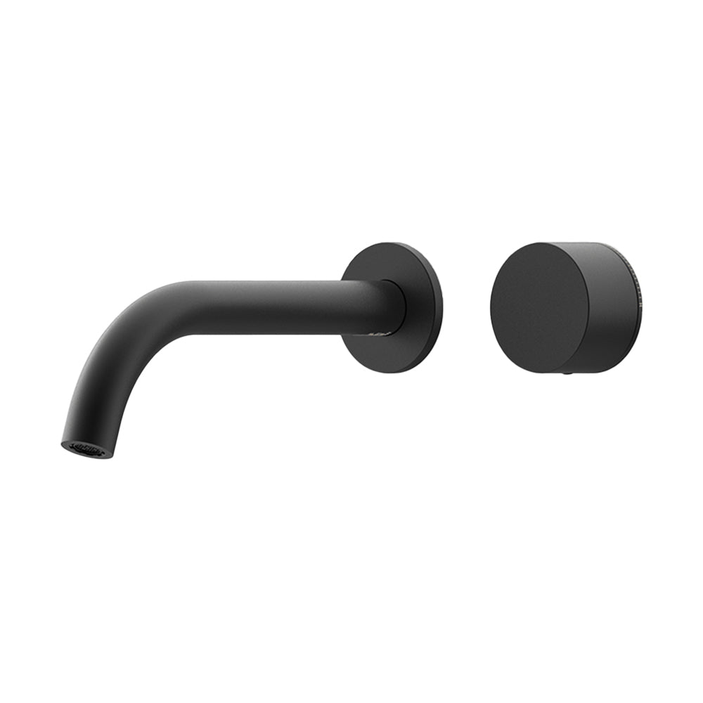 Cahya Wall Basin/Bath Progressive Mixer Set 220 Curved Spout Trim Kit Lead Free