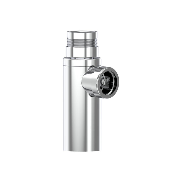 Bottle Trap 40MM Conical With Adapter - Chrome