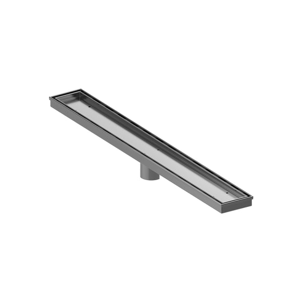 316 Stainless Steel Floor Drain 700MM X 100MM DN80 - Stainless Steel